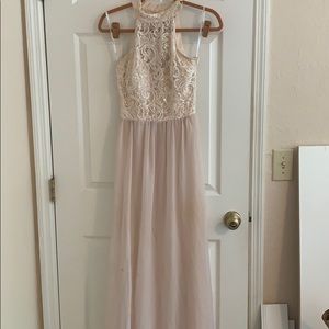Dress. Blush colored.size 7